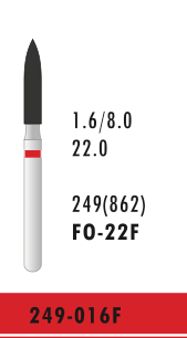 FO-22F - Rot - Diam.-Bohrer - 5 Stück
