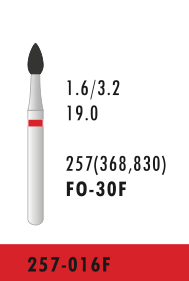 FO-30F - Rot - Diam.-Bohrer - 5 Stück