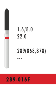 SO- 289-016F - Rot - Diam.-Bohrer - 5 Stück