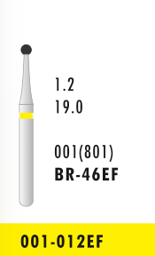 BR-46EF - Gelb - Diam.-Bohrer - 5 Stück