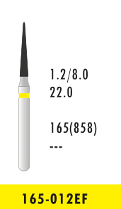 TC- 165-012EF - Gelb - Diam.-Bohrer - 5 Stück