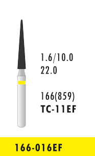 TC-11EF - Gelb - Diam.-Bohrer - 5 Stück