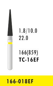 TC-16EF - Gelb - Diam.-Bohrer - 5 Stück