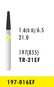 TR-21EF - Gelb - Diam.-Bohrer - 5 Stück