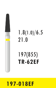 TR-62EF - Gelb - Diam.-Bohrer - 5 Stück