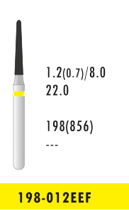 TR- 198-012EF - Gelb - Diam.-Bohrer - 5 Stück