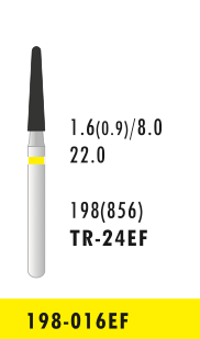 TR-24EF - Gelb - Diam.-Bohrer - 5 Stück