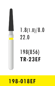 TR-23EF - Gelb - Diam.-Bohrer - 5 Stück