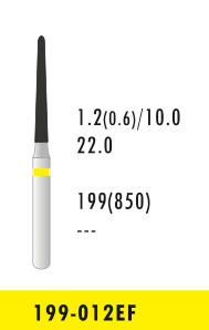 TR- 199-012EF - Gelb - Diam.-Bohrer - 5 Stück
