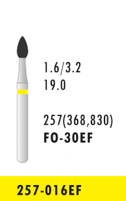 FO-30EF - Gelb - Diam.-Bohrer - 5 Stück