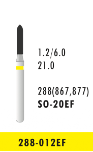 SO-20EF - Gelb - Diam.-Bohrer - 5 Stück