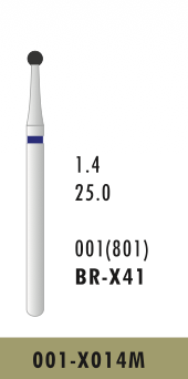 BR-X41 - Blau - Surgical - Diam.-Bohrer - 5 Stück