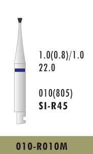 SI-R45 - Blau - Surgical - Diam.-Bohrer - 5 Stück