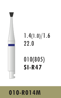 SI-R47 - Blau - Surgical - Diam.-Bohrer - 5 Stück