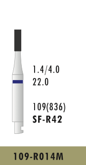 SF-R42 - Blau - Surgical - Diam.-Bohrer - 5 Stück