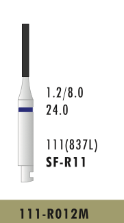 SF-R11 - Blau - Surgical - Diam.-Bohrer - 5 Stück