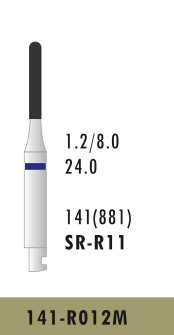 SR-R11 - Blau - Surgical - Diam.-Bohrer - 5 Stück