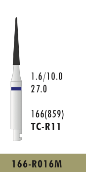 TC-R11 - Blau - Surgical - Diam.-Bohrer - 5 Stück