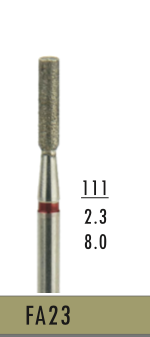 FA23 - Rot Surgical- Diam.-Bohrer - 5 Stück
