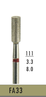 FA33 - Rot Surgical- Diam.-Bohrer - 5 Stück
