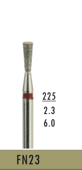 FN23 - Rot Surgical- Diam.-Bohrer - 5 Stück