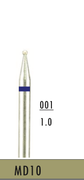 MD10 - Blau Surgical- Diam.-Bohrer - 5 Stück