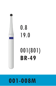 [BR-49] BR-49 - Blau - Diam.-Bohrer - 5 Stück