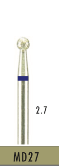[MD27] MD27 - Blau Surgical- Diam.-Bohrer - 5 Stück