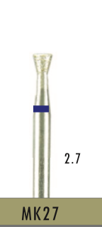 [MK27] MK27 - Blau Surgical- Diam.-Bohrer - 5 Stück