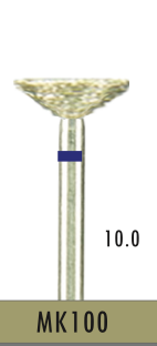 [MK100] MK100 - Blau Surgical- Diam.-Bohrer - 5 Stück