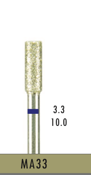 [MA33] MA33 - Blau Surgical- Diam.-Bohrer - 5 Stück
