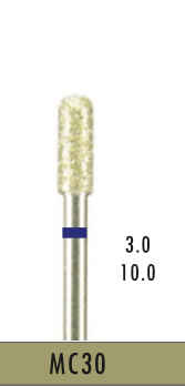 [MC30] MC30 - Blau Surgical- Diam.-Bohrer - 5 Stück