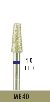 [MB40] MB40 - Blau Surgical- Diam.-Bohrer - 5 Stück