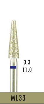 [ML33] ML33 - Blau Surgical- Diam.-Bohrer - 5 Stück