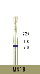[MN18] MN18 - Blau Surgical- Diam.-Bohrer - 5 Stück