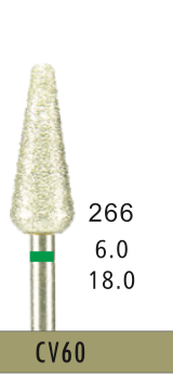 [CV60] CV60 - Grün Surgical- Diam.-Bohrer - 5 Stück