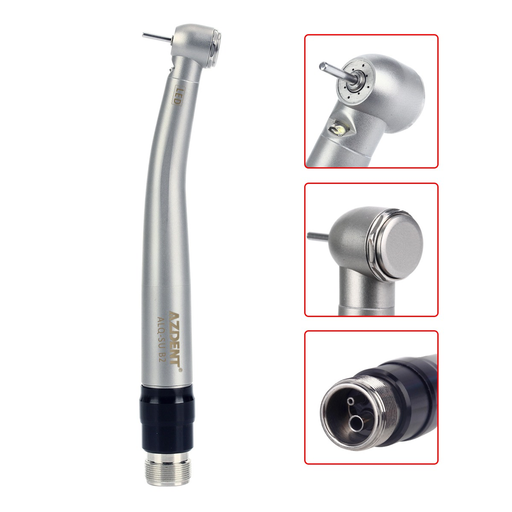 WS0812 - Winkelstück LED, Hochgeschwindigkeit, Keramik Lager - 2 Loch
