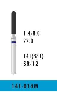 [SR-12] SR-12 - Blau - Diam.-Bohrer - 5 Stück