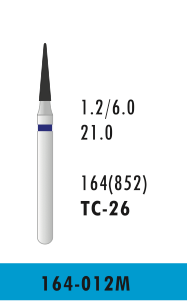 [TC-26] TC-26 - Blau - Diam.-Bohrer - 5 Stück