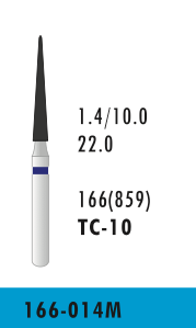 [TC-10] TC-10 - Blau - Diam.-Bohrer - 5 Stück