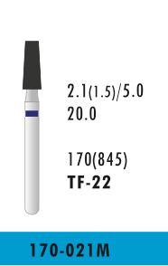 [TF-22] TF-22 - Blau - Diam.-Bohrer - 5 Stück