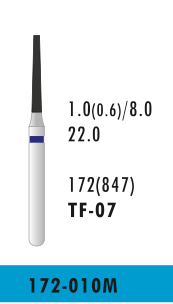 [TF-07] TF-07 - Blau - Diam.-Bohrer - 5 Stück