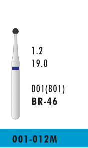 [BR-46] BR-46 - Blau - Diam.-Bohrer - 5 Stück