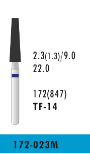 [TF-14] TF-14 - Blau - Diam.-Bohrer - 5 Stück