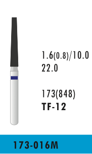 [TF-12] TF-12 - Blau - Diam.-Bohrer - 5 Stück