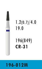 [CR-31] CR-31 - Blau - Diam.-Bohrer - 5 Stück