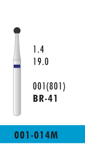 [BR-41] BR-41 - Blau - Diam.-Bohrer - 5 Stück