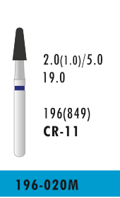 [CR-11] CR-11 - Blau - Diam.-Bohrer - 5 Stück