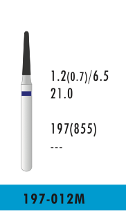 [TR- 197-012M] TR- 197-012M - Blau - Diam.-Bohrer - 5 Stück