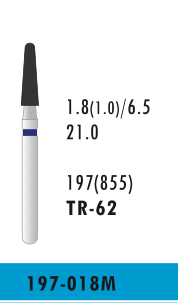[TR-62] TR-62 - Blau - Diam.-Bohrer - 5 Stück